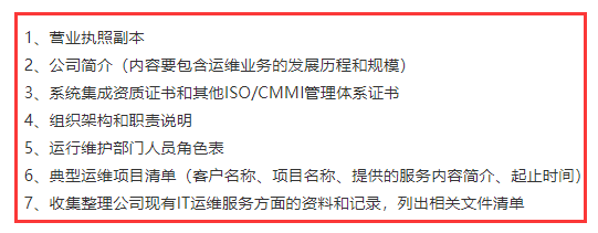 通知！各企業在ITSS認證申報前期需準備這7項資料！